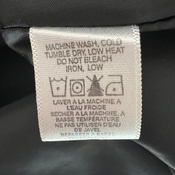 Page & Tuttle Womens Quilted Vest Large Black Pockets Full Zip Lined - Picture 8 of 8